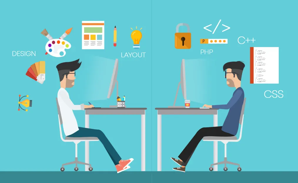 Web design versus website development