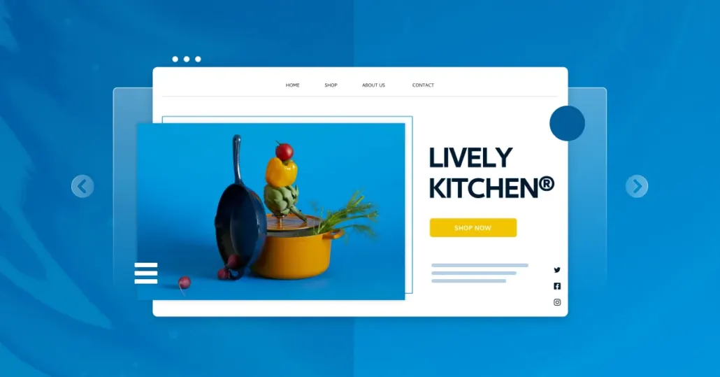 Website development for a small business