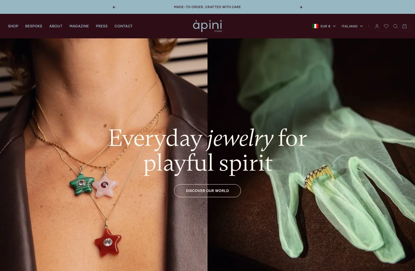Àpini Studio — მთავარი გვერდი