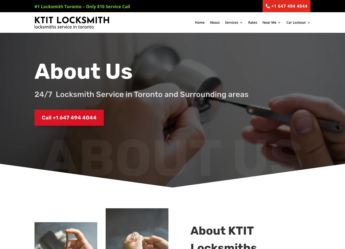 Ktit Locksmith — ჩვენ შესახებ