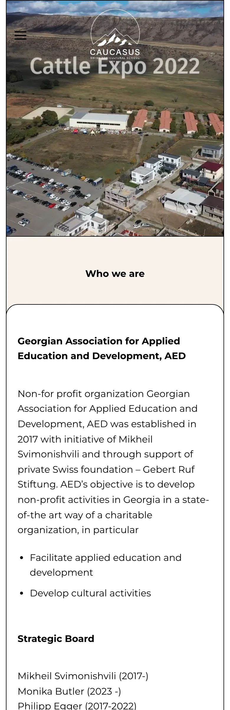 SASC — მობილური ვერსია